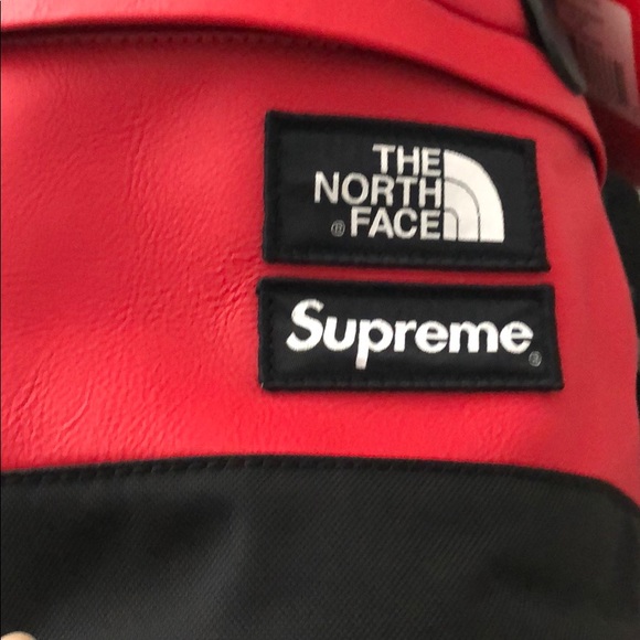 Supreme/North Face Leather Backpack 🔥🔥🔥SOLD🔥 - Picture 5 of 8